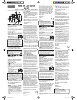 Предварительный просмотр 1 страницы LEXIBOOK JL290FE Instruction Manual