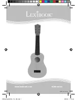 Предварительный просмотр 1 страницы LEXIBOOK K200 series Manual