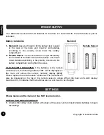 Предварительный просмотр 8 страницы LEXIBOOK Meteo Clock Elegance First SM1840 Owner'S Manual