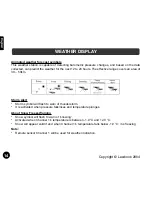 Предварительный просмотр 14 страницы LEXIBOOK MeteoClock SM1400 Owner'S Manual