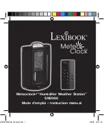 Предварительный просмотр 1 страницы LEXIBOOK MeteoClock SM2000 Instruction Manual