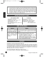 Предварительный просмотр 19 страницы LEXIBOOK MeteoClock SM883 Owner'S Manual