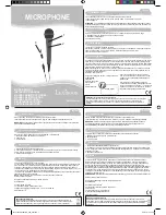 LEXIBOOK MIC100 series Instruction Manual preview