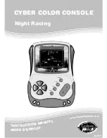 LEXIBOOK Night Racing JL350 Instruction Manual предпросмотр