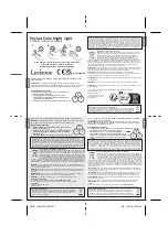 Preview for 1 page of LEXIBOOK NLJ01 Series Instruction Manual