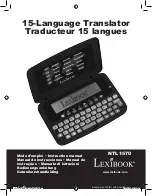 LEXIBOOK NTL1570 Instruction Manual preview