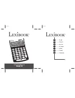 Предварительный просмотр 1 страницы LEXIBOOK PLC251 Instruction Manual