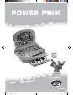 LEXIBOOK POWER PINK Instruction Manual preview