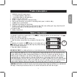 Предварительный просмотр 7 страницы LEXIBOOK RL975 series Instruction Manual