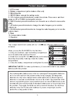 Предварительный просмотр 8 страницы LEXIBOOK RL985DES Instruction Manual