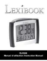 LEXIBOOK RLR800 Instruction Manual предпросмотр