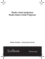 LEXIBOOK RP300 Series Instruction Manual preview