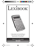 LEXIBOOK SC300 Manual предпросмотр