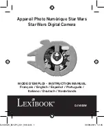 LEXIBOOK Star Wars DJ140SW Instruction Manual предпросмотр