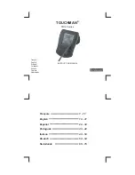 LEXIBOOK TM160 Instruction Manual preview