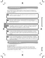 Preview for 24 page of LEXIBOOK TW06SP Instruction Manual