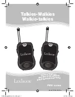 LEXIBOOK TW12 series Instruction Manual предпросмотр