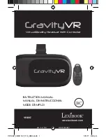 Предварительный просмотр 1 страницы LEXIBOOK VR100Z Instruction Manual