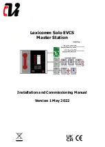 Lexicomm Solo EVCS Installation And Commissioning Manual предпросмотр