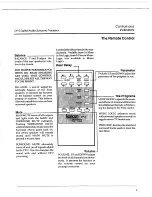 Preview for 4 page of Lexicon CP-2 Owner'S Manual