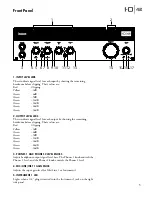 Preview for 9 page of Lexicon I-O|42 Owner'S Manual