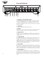 Предварительный просмотр 12 страницы Lexicon I-ONIX U82S Owner'S Manual