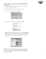 Preview for 21 page of Lexicon I-ONIX U82S Owner'S Manual