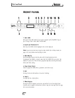 Preview for 10 page of Lexicon MX500 Owner'S Manual