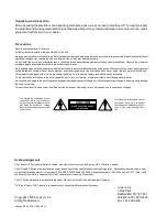 Preview for 2 page of Lexicon NT-212 User Manual