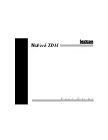 Предварительный просмотр 3 страницы Lexicon NUVERB TDM - REV Manual