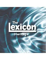 Preview for 20 page of Lexicon PCM NATIVE STRINGBOX Owner'S Manual