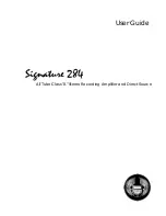 Lexicon Signature 284 User Manual preview