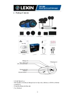 Preview for 4 page of LEXIN LX-B2 User Manual