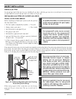 Предварительный просмотр 18 страницы Lexington Forge ASHTON AI31DVC Installation And Operating Instructions Manual