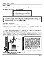 Предварительный просмотр 16 страницы Lexington Forge ASHTON AI42DV Installation And Operating Instructions Manual