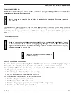 Предварительный просмотр 13 страницы Lexington Forge LX32DV Installation And Operating Instructions Manual