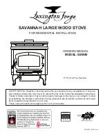 Preview for 1 page of Lexington Forge SAVANNAHSSW40 Owner'S Manual