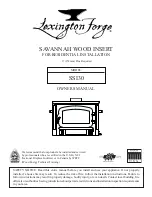 Предварительный просмотр 1 страницы Lexington Forge SSI30 Owner'S Manual