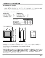 Предварительный просмотр 6 страницы Lexington Forge STRATFORD SS38DV Installation And Operating Instructions Manual