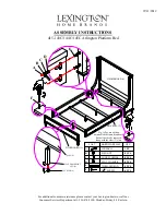 LEXINGTON 415-143C Assembly Instructions предпросмотр