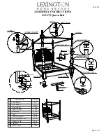 Предварительный просмотр 1 страницы LEXINGTON 619-173 Assembly Instructions