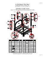 Предварительный просмотр 1 страницы LEXINGTON 900-173C Assembly Instructions