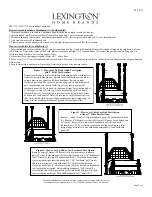 Предварительный просмотр 2 страницы LEXINGTON 900-173C Assembly Instructions