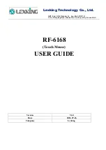 Lexking RF-6168 User Manual preview