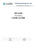 Lexking RF-6168 User Manual предпросмотр