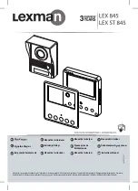 LEXMAN LEX 845 Instruction Manual preview