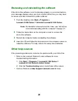 Preview for 30 page of Lexmark 1100 - W 840 B/W Laser Printer User Manual