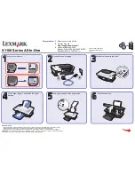 Preview for 1 page of Lexmark 1150 - X PrinTrio Color Inkjet Safety Information