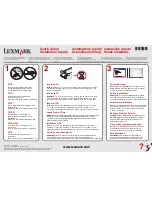 Preview for 1 page of Lexmark 12L1032 - X 2650 Color Inkjet Quick Setup Manual