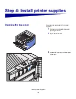 Предварительный просмотр 26 страницы Lexmark 12N1300 - C 912n Color LED Printer Setup Manual